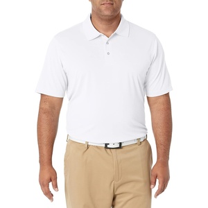 image:imageAmazon Essentials Mens RegularFit QuickDry ShortSleeve Golf Polo ShirtWhite