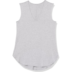 image:imageAmazon Essentials Womens Jersey StandardFit VNeck Tank Top Previously Daily Ritual MultipacksLight Grey Heather