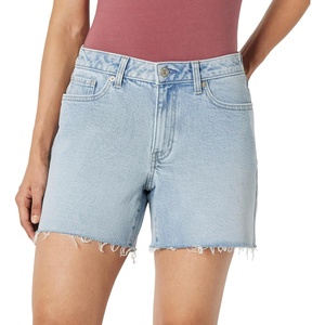 image:imageAmazon Essentials Womens Low Stretch MidRise RegularFit Jean ShortStone Light Wash