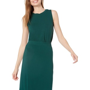 image:imageAmazon Essentials Womens RelaxedFit Sleeveless Muscle Tank TopForest Green