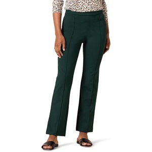 image:imageAmazon Essentials Womens Stretchy Ponte PullOn Mid Rise Ankle Length PantsDark Green