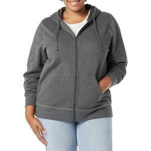 image:imageAmazon Essentials womens Fleece FullZipCharcoal Heather