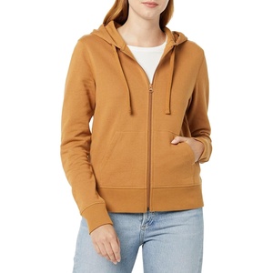 image:imageAmazon Essentials womens Fleece FullZipDark Camel