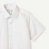 image:imageAmazon Essentials Boys Short Sleeve Poplin ShirtBright White  3 Pack