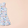image:imageAmazon Essentials Girls and Toddlers Fit and Flare Knit Sleeveless Tank Dress Pack of 22pack BlueButterflies