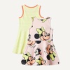 image:imageAmazon Essentials Girls and Toddlers Fit and Flare Knit Sleeveless Tank Dress Pack of 2Minnie Mouse