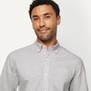 image:imageAmazon Essentials Mens SlimFit LongSleeve Dress Shirt ButtonDown Oxford with PocketGrey