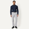 image:imageAmazon Essentials Mens SlimFit LongSleeve Dress Shirt ButtonDown Oxford with PocketNavy
