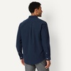 image:imageAmazon Essentials Mens SlimFit LongSleeve Dress Shirt ButtonDown Oxford with PocketNavy