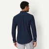 image:imageAmazon Essentials Mens SlimFit LongSleeve Dress Shirt ButtonDown Oxford with PocketNavy