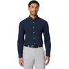 image:imageAmazon Essentials Mens SlimFit LongSleeve Dress Shirt ButtonDown Oxford with PocketNavy