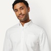 image:imageAmazon Essentials Mens SlimFit LongSleeve Dress Shirt ButtonDown Oxford with PocketWhite