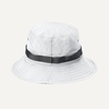 image:imageAmazon Essentials Mens Washed Nylon Outdoor Wide Brim Sun Bucket HatWhite