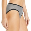 image:imageAmazon Essentials Womens Cotton Stretch HighCut Bikini Panty MultipackBasic ColorsStripe