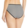 image:imageAmazon Essentials Womens Cotton Stretch HighCut Bikini Panty MultipackBasic ColorsStripe