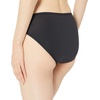 image:imageAmazon Essentials Womens Cotton Stretch HighCut Bikini Panty MultipackBlack