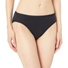 image:imageAmazon Essentials Womens Cotton Stretch HighCut Bikini Panty MultipackBlack