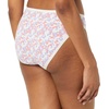 image:imageAmazon Essentials Womens Cotton Stretch HighCut Bikini Panty MultipackCheckedDitsy FloralFloralMulticolor