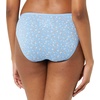 image:imageAmazon Essentials Womens Cotton Stretch HighCut Bikini Panty MultipackMulticolorDitsy FloralDotsFloral