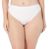 image:imageAmazon Essentials Womens Cotton Stretch HighCut Bikini Panty MultipackMulticolorDotsFloralStripe