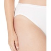 image:imageAmazon Essentials Womens Cotton Stretch HighCut Bikini Panty MultipackWhite