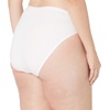 image:imageAmazon Essentials Womens Cotton Stretch HighCut Bikini Panty MultipackWhite