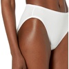 image:imageAmazon Essentials Womens Cotton Stretch HighCut Bikini Panty MultipackWhite