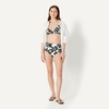 image:imageAmazon Essentials Womens High Waist Swim Bottom Available in Plus SizeCream Black Floral