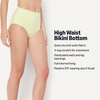 image:imageAmazon Essentials Womens High Waist Swim Bottom Available in Plus SizeLight Yellow