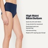 image:imageAmazon Essentials Womens High Waist Swim Bottom Available in Plus SizeNavy
