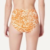 image:imageAmazon Essentials Womens High Waist Swim Bottom Available in Plus SizeRust Orange Abstract Palms