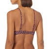 image:imageAmazon Essentials Womens LightSupport Triangle Bikini Swimsuit Top with Adjustable StrapsBrick Red Leopard