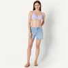 image:imageAmazon Essentials Womens LightSupport Triangle Bikini Swimsuit Top with Adjustable StrapsLavender