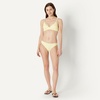 image:imageAmazon Essentials Womens LightSupport Triangle Bikini Swimsuit Top with Adjustable StrapsLight Yellow