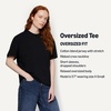 image:imageAmazon Essentials Womens OversizedFit Short Sleeve Crewneck ShirtBlack
