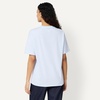 image:imageAmazon Essentials Womens OversizedFit Short Sleeve Crewneck ShirtLight Blue