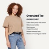image:imageAmazon Essentials Womens OversizedFit Short Sleeve Crewneck ShirtTan