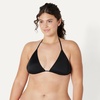 image:imageAmazon Essentials Womens Triangle Bikini TopBlack