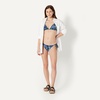 image:imageAmazon Essentials Womens Triangle Bikini TopDeep Blue Paisley