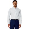 image:imageAmazon Essentials Mens Slim Fit Stretch Wrinkle Free Button Down Collar Dress ShirtLight Blue