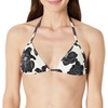 Cream Black Floral