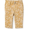 image:imageAmazon Essentials x Sofia Grainge Toddler and Baby Girls Straight Leg Jean with RuffleLight Yellow Delicate Floral