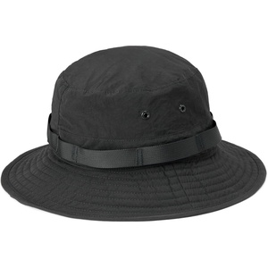image:imageAmazon Essentials Mens Washed Nylon Outdoor Wide Brim Sun Bucket HatBlack