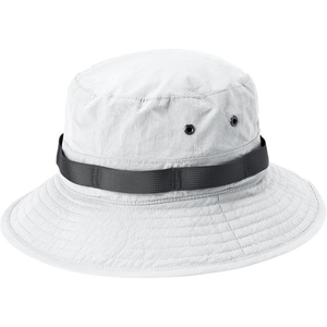 image:imageAmazon Essentials Mens Washed Nylon Outdoor Wide Brim Sun Bucket HatWhite
