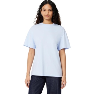 image:imageAmazon Essentials Womens OversizedFit Short Sleeve Crewneck ShirtLight Blue