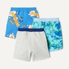 image:imageAmazon Essentials Boys and Toddlers French Terry Knit Shorts Pack of 3Batman