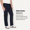 image:imageAmazon Essentials Mens AthleticFit Chino PantsBlack