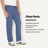 image:imageAmazon Essentials Mens AthleticFit Chino PantsIndigo