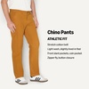 image:imageAmazon Essentials Mens AthleticFit Chino PantsNutmeg