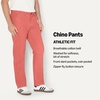 image:imageAmazon Essentials Mens AthleticFit Chino PantsWashed Red
